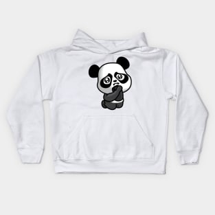 Cute and Adorable Crying Baby Panda Animal Kids Hoodie